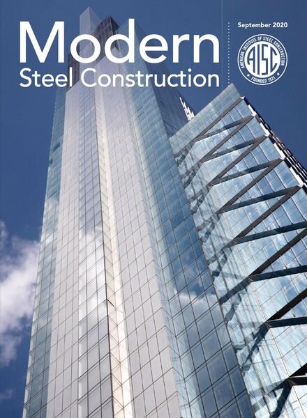 Modern Steel Construction – September 2020 Cover