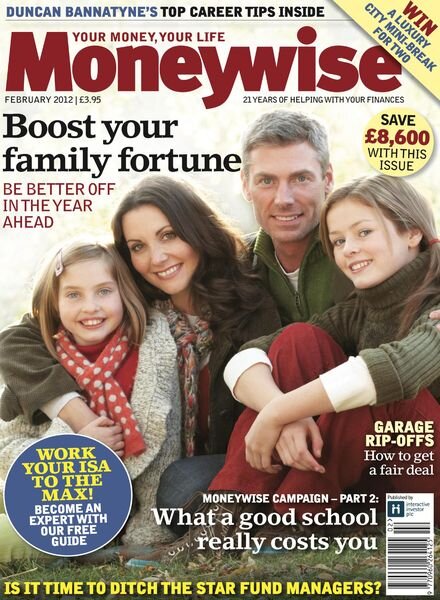 Moneywise – February 2012 Cover