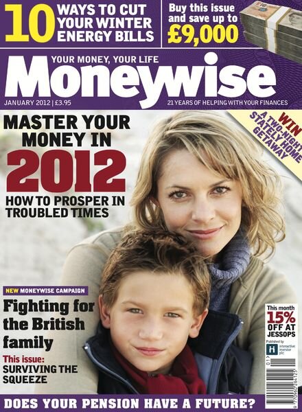 Moneywise – January 2012 Cover