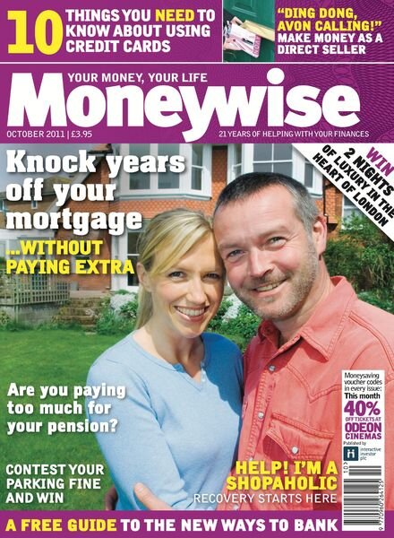 Moneywise – October 2011 Cover