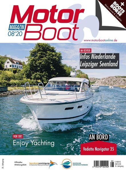 Motorboot Magazin – August 2020 Cover
