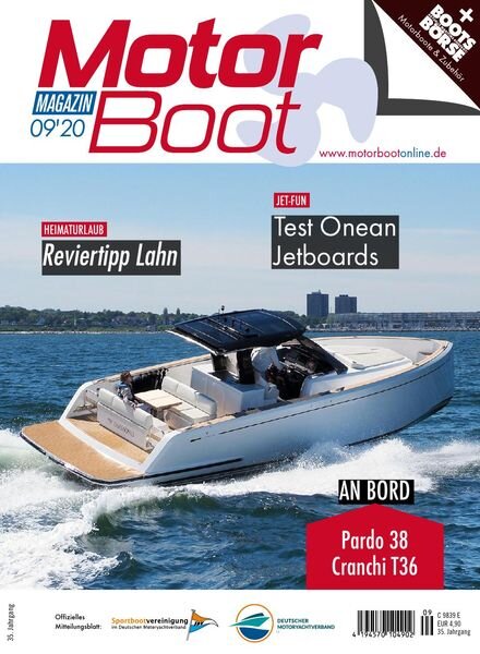 Motorboot Magazin – September 2020 Cover