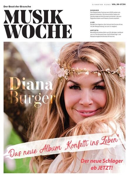MusikWoche – 31 August 2020 Cover
