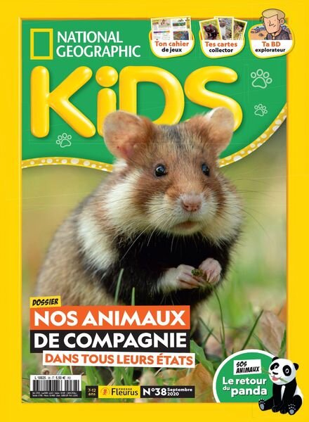 National Geographic Kids France – Septembre 2020 Cover