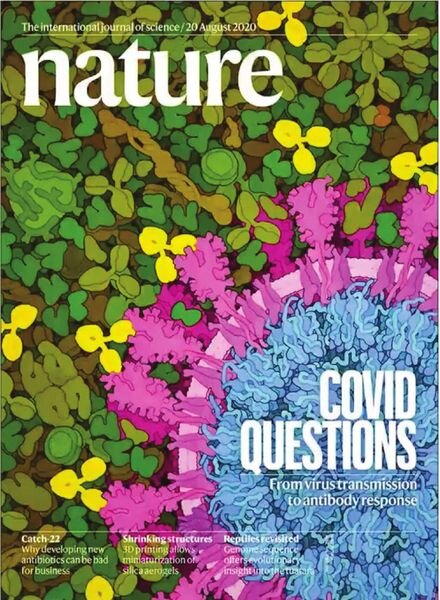 Nature – 20 August 2020 Cover