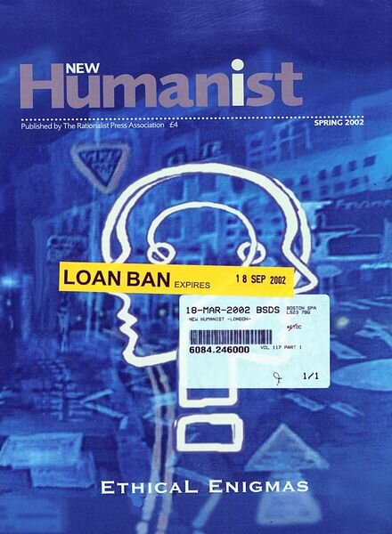 New Humanist – Spring 2002 Cover