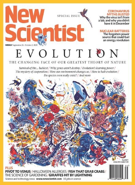 New Scientist – September 26, 2020 Cover
