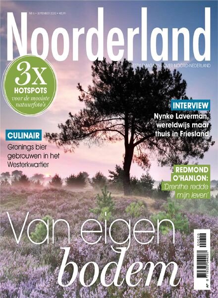 Noorderland – augustus 2020 Cover