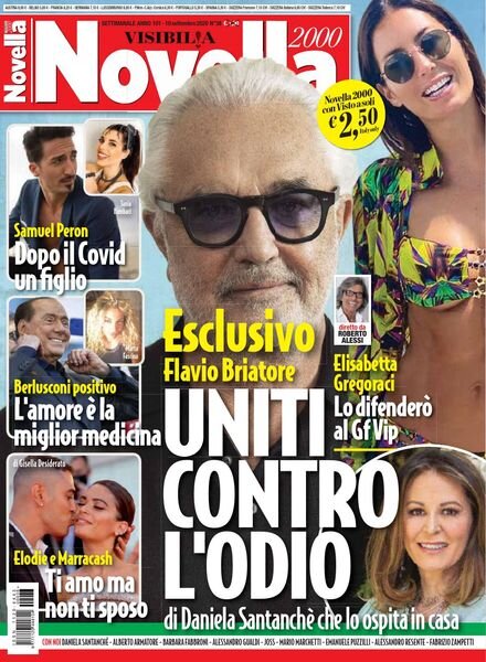 Novella 2000 – 10 Settembre 2020 Cover