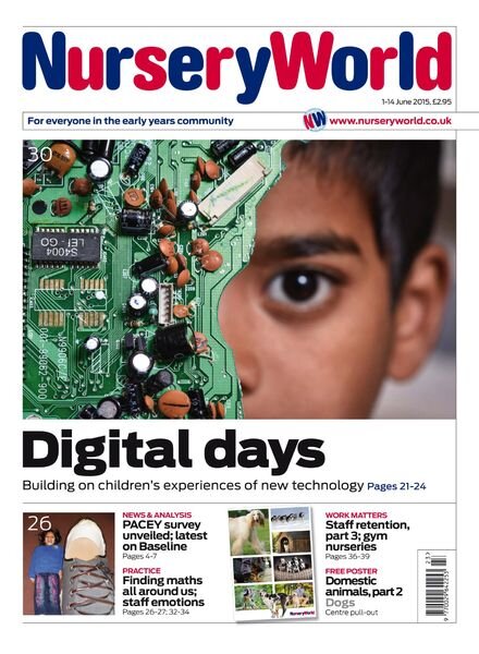 Nursery World – 1 – 14 June 2015 Cover