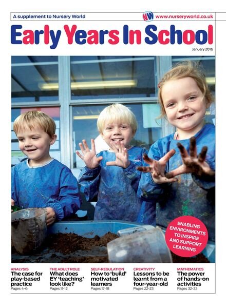Nursery World – 25 January 2016 Cover