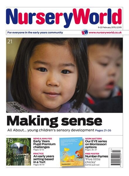 Nursery World – 9-22 February 2015 Cover