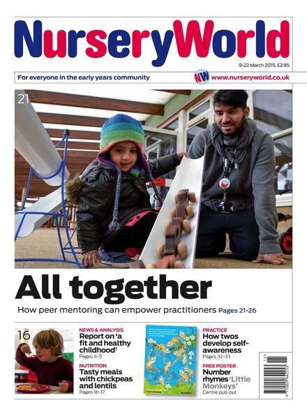 Nursery World – 9 – 22 Mar 2015 Cover