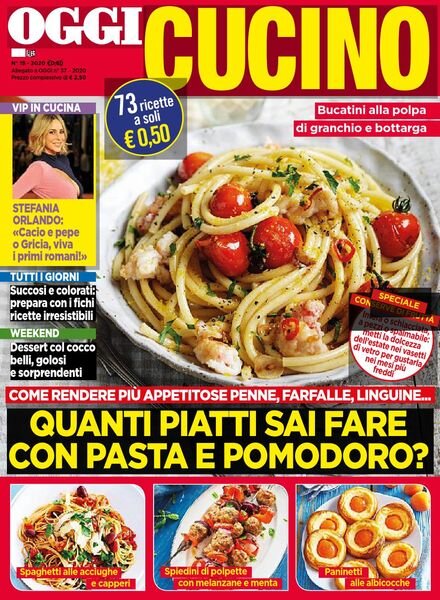 Oggi Cucino – 17 settembre 2020 Cover