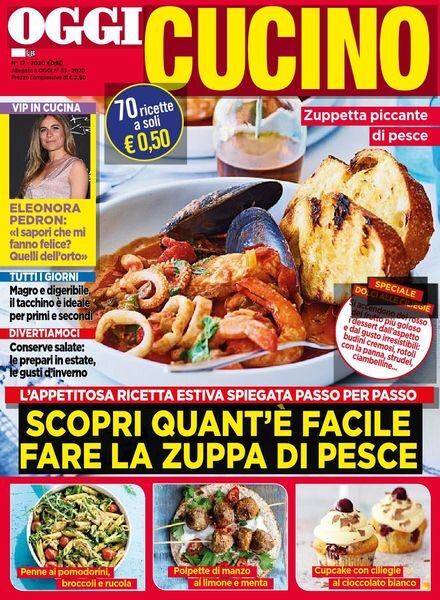 Oggi Cucino – 20 agosto 2020 Cover