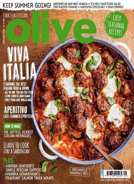 Olive – September 2020 Cover