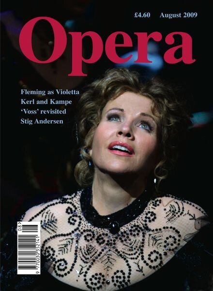 Opera – August 2009 Cover
