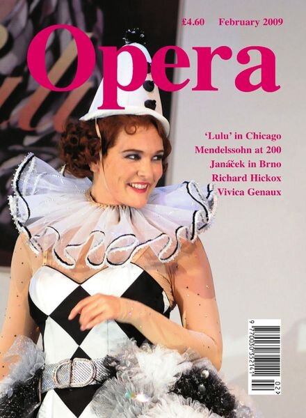 Opera – February 2009 Cover