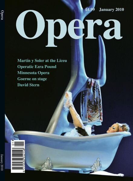 Opera – January 2010 Cover