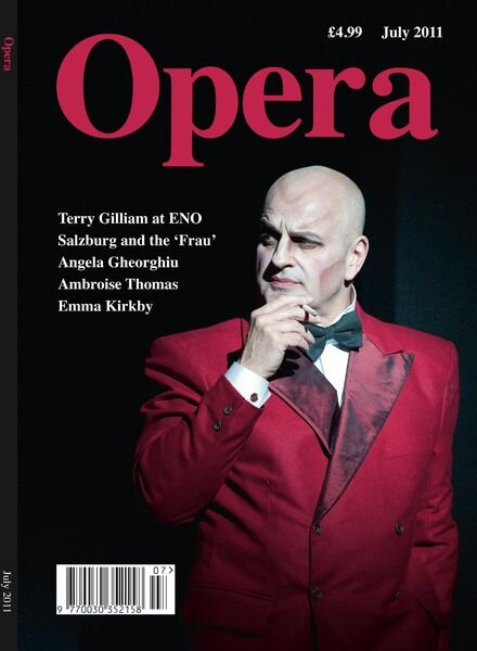 Opera – July 2011 Cover