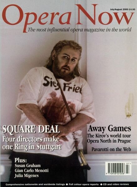 Opera Now – July-August 2000 Cover