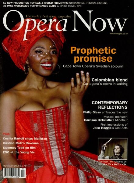 Opera Now – March-April 2008 Cover