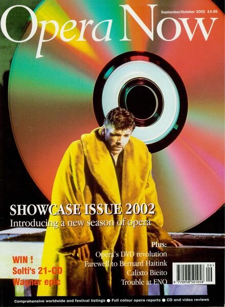 Opera Now – September-October 2002 Cover