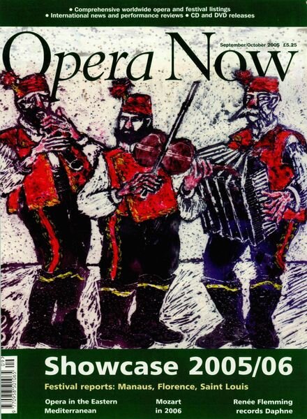 Opera Now – September-October 2005 Cover