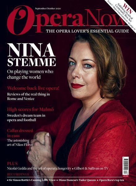 Opera Now – September-October 2020 Cover