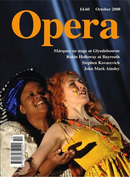 Opera – October 2008 Cover