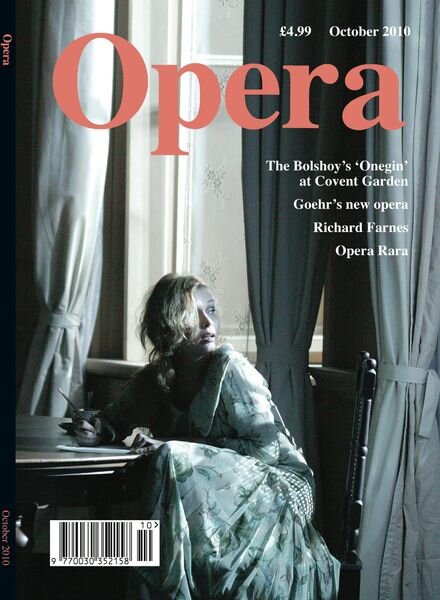 Opera – October 2010 Cover