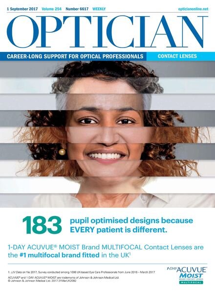 Optician – 1 September 2017 Cover