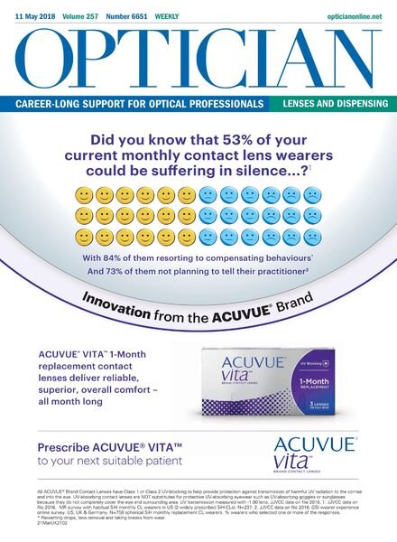 Optician – 11 May 2018 Cover