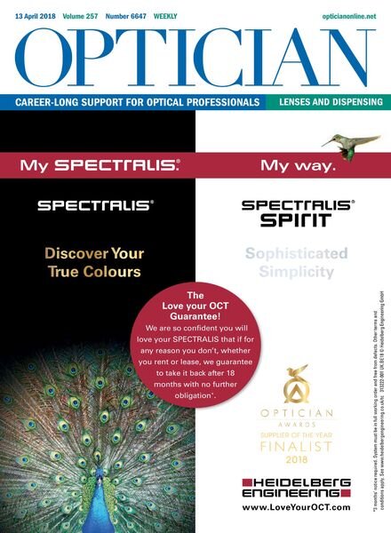 Optician – 13 April 2018 Cover