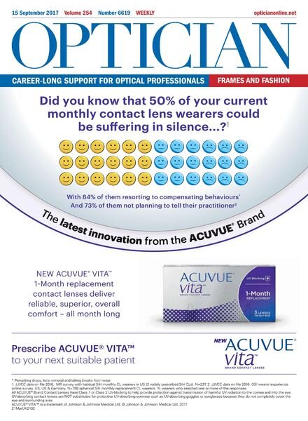 Optician – 15 September 2017 Cover