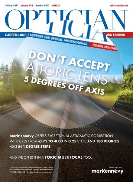 Optician – 19 May 2017 Cover