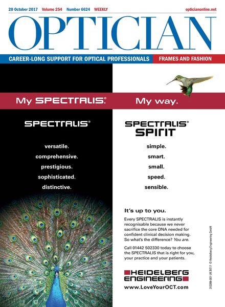 Optician – 20 October 2017 Cover