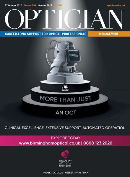 Optician – 27 October 2017 Cover