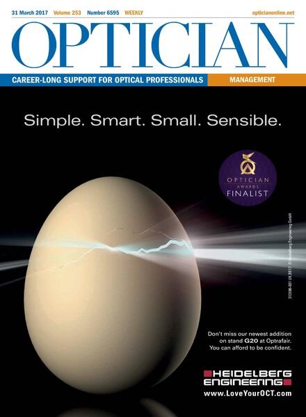 Optician – 31 March 2017 Cover