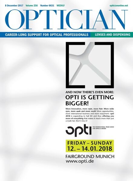 Optician – 8 December 2017 Cover