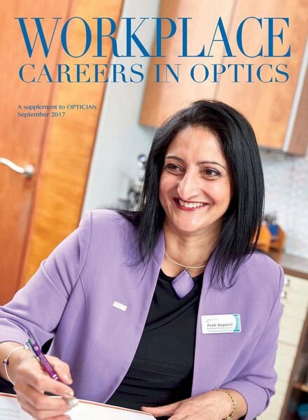 Optician – Workplace Guide – Careers in Optics Cover