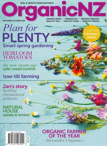 Organic NZ – September 2020 Cover