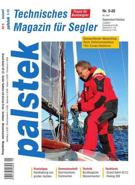 Palstek – September-Oktober 2020 Cover