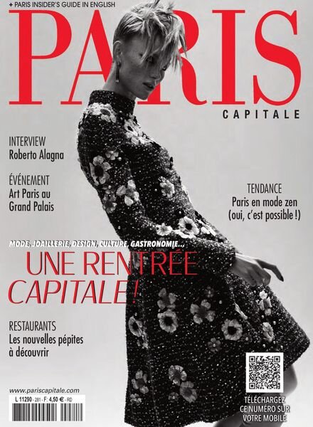 Paris Capitale – Automne 2020 Cover