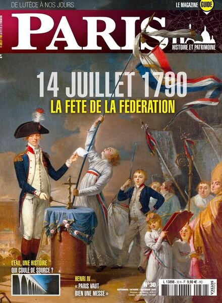 Paris de Lutece a nos jours – Septembre-Novembre 2020 Cover