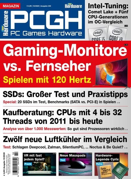 PC Games Hardware – Oktober 2020 Cover