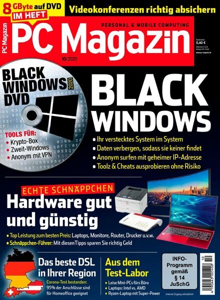 PC Magazin – Oktober 2020 Cover
