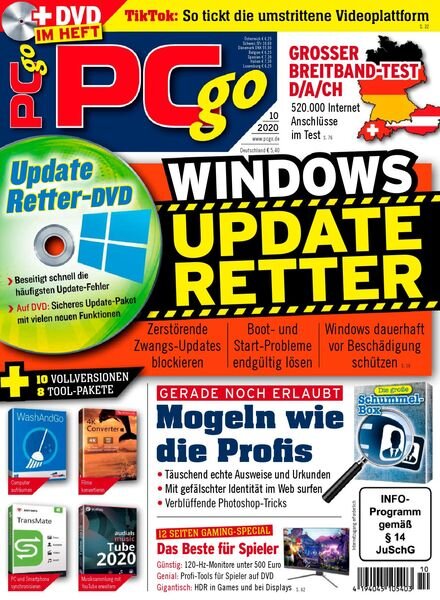 PCgo – Oktober 2020 Cover