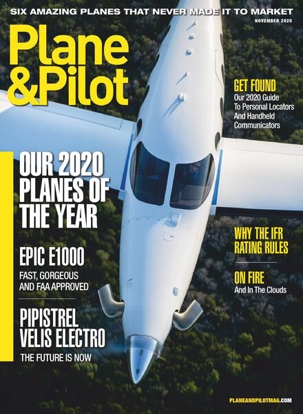 Plane & Pilot – November 2020 Cover