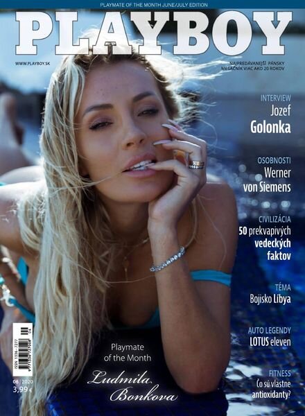 Playboy Slovakia – June 2020 Cover